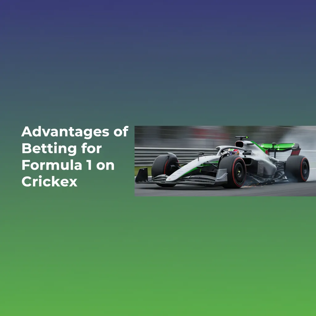 Crickex F1 betting perks: live markets, early odds, cash out, BDT payments, low stakes, fast settlement, account controls.