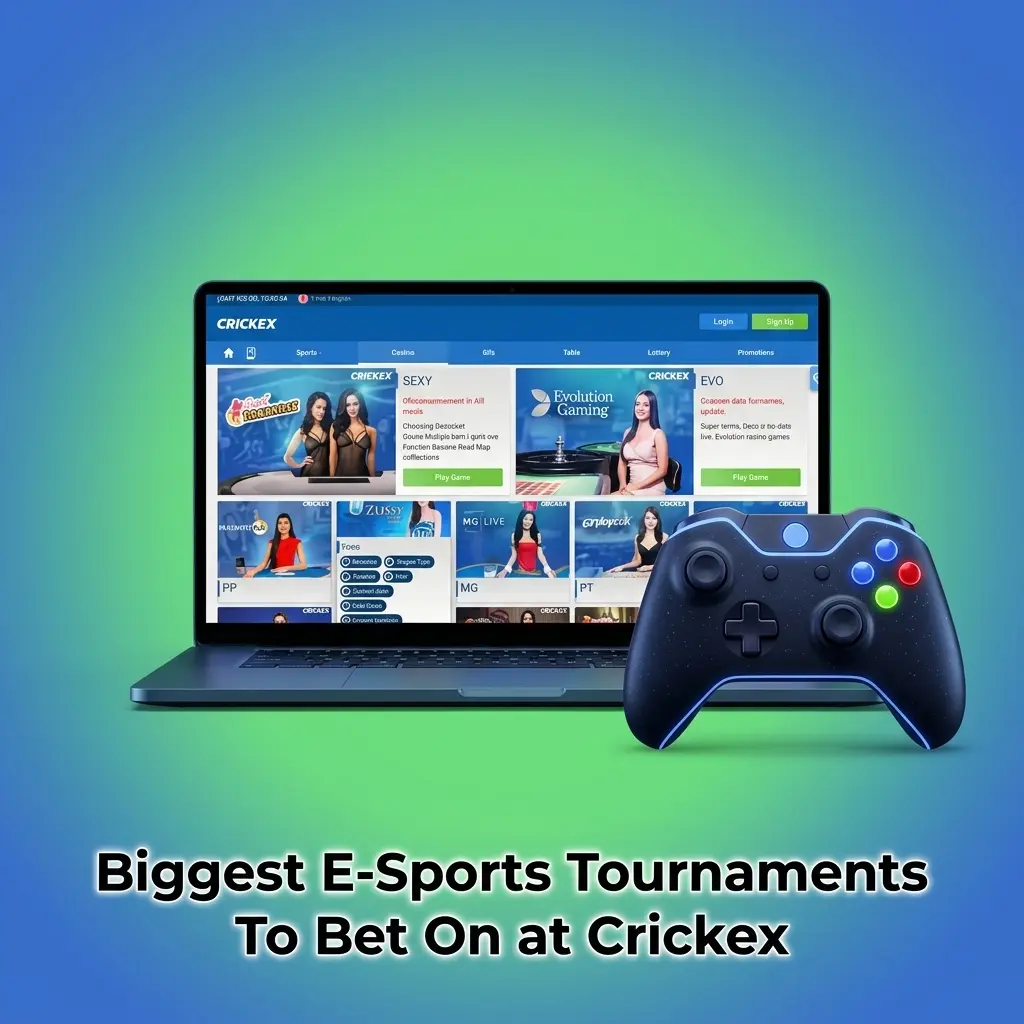 Biggest esports tournaments to bet on at Crickex including Dota 2, CS2, Valorant, LoL, and more