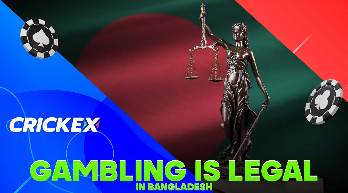 Gambling is legal in Bangladesh.