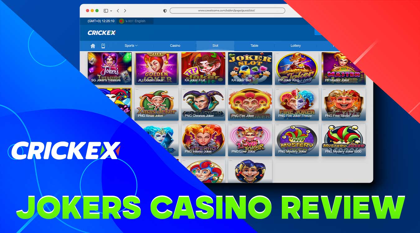 Detailed review of Jokers on the Crickex platform.