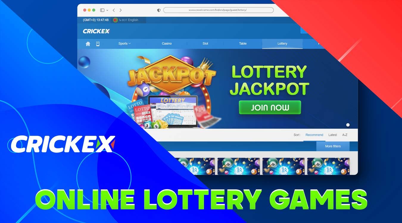 Detailed review of Crickex online lottery games.