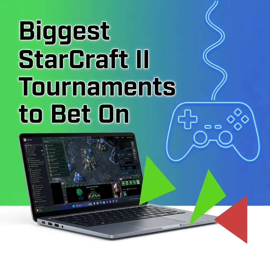 StarCraft II major tournaments including GSL, IEM Katowice, ESL Masters, and EWC available for betting on Crickex