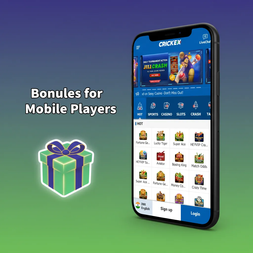 Bonuses for Mobile Players