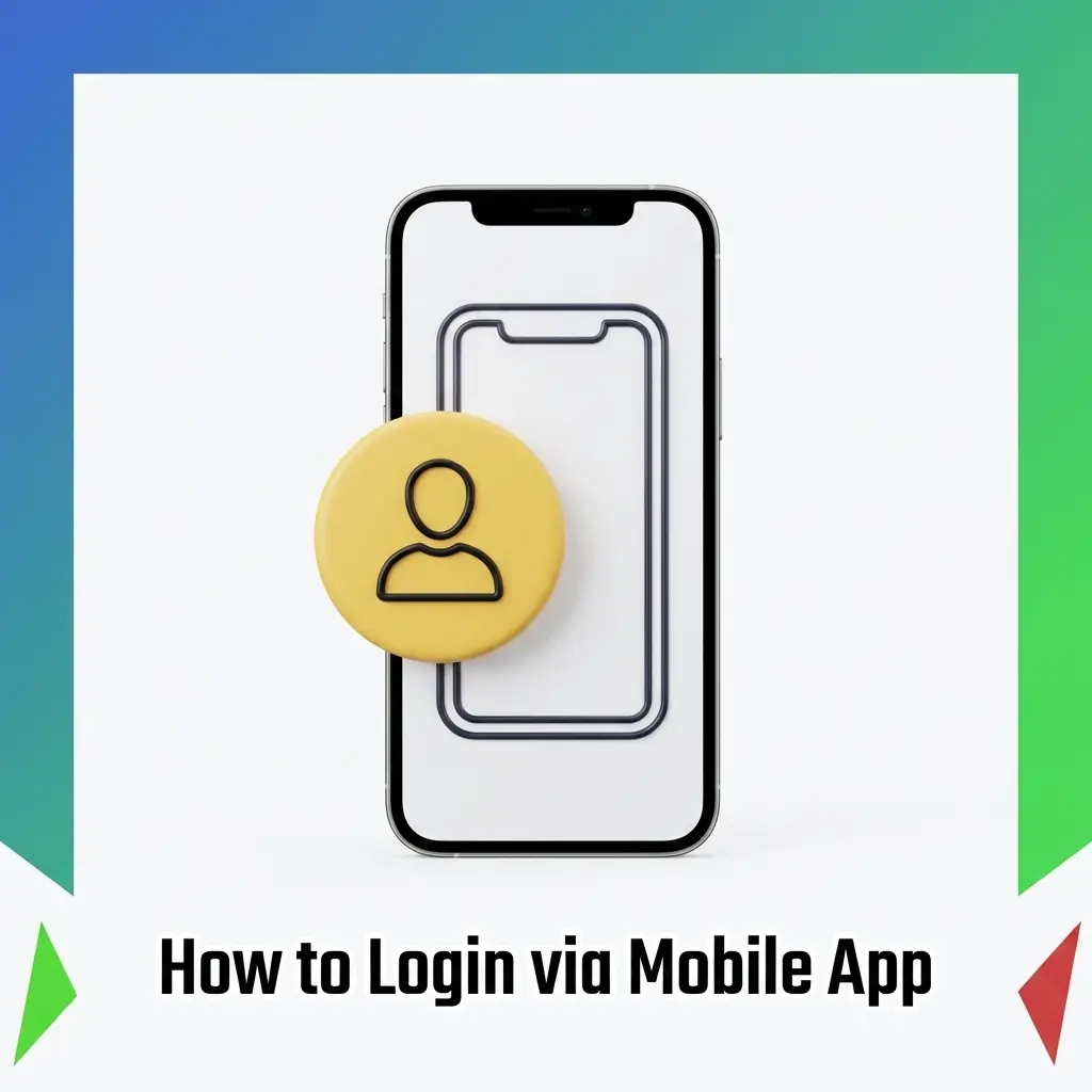 Crickex mobile app login screen on iOS showing Login button, email or mobile number field, and Sign In option