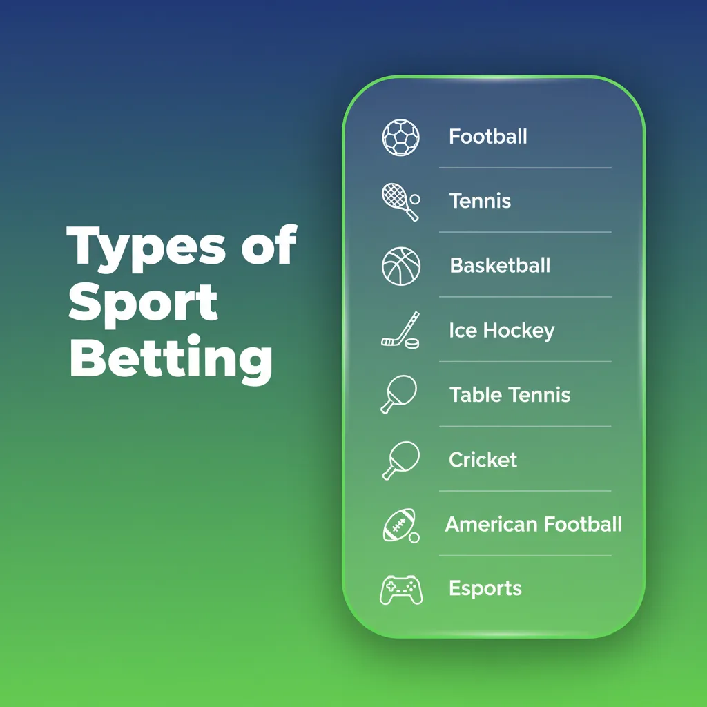 Types of Sport Betting