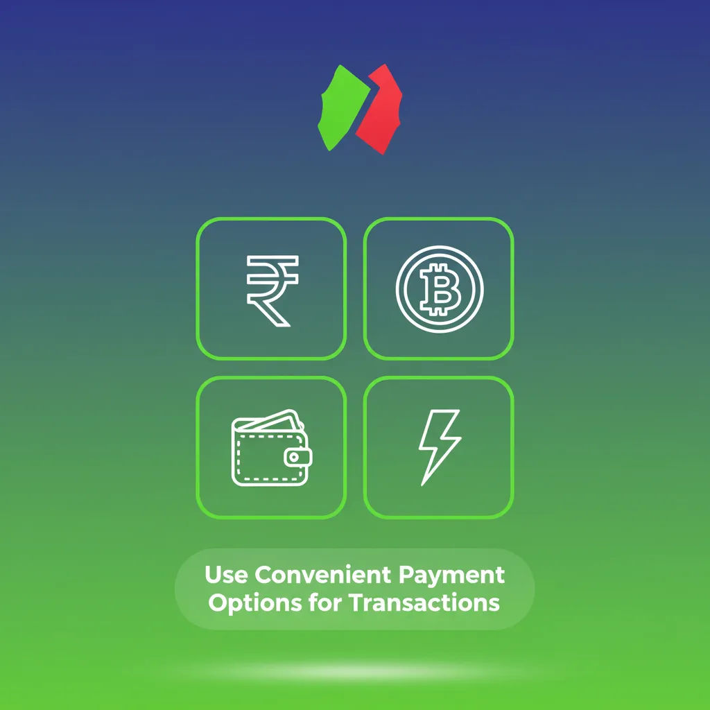 Use Convenient Payment Options for Transactions