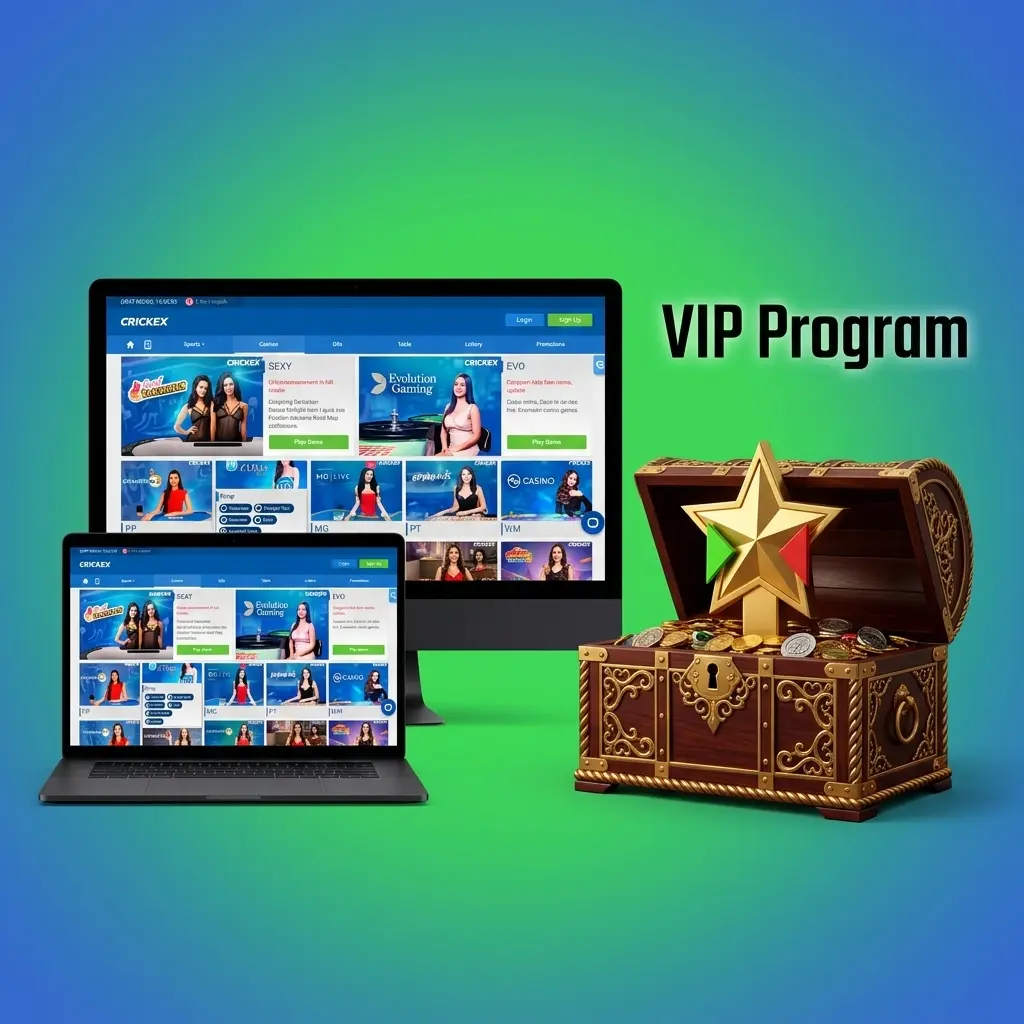 Crickex tiered VIP program for Bangladesh players offering exclusive bonuses, faster payouts, and personal account managers