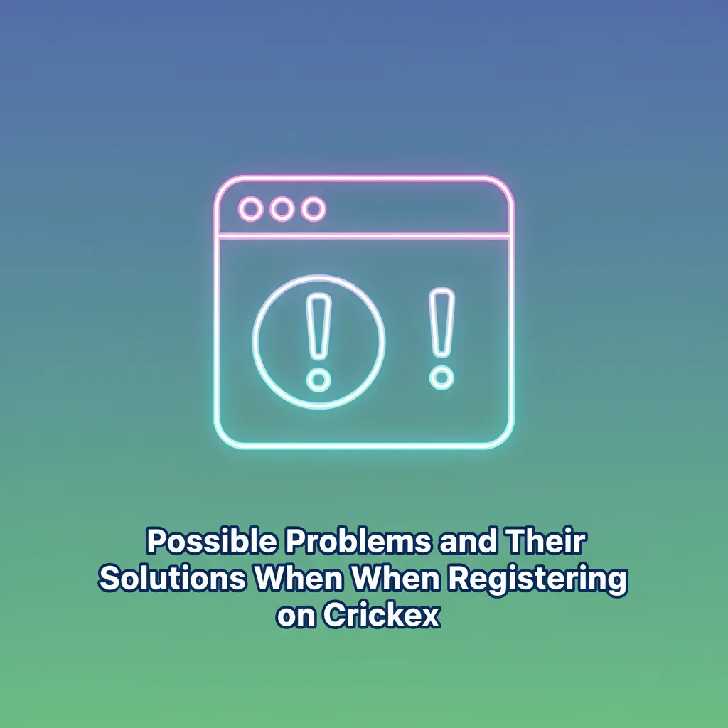 Table of Crickex sign-up issues and solutions: OTP not received, phone in use, verification delay, document rejected, login.