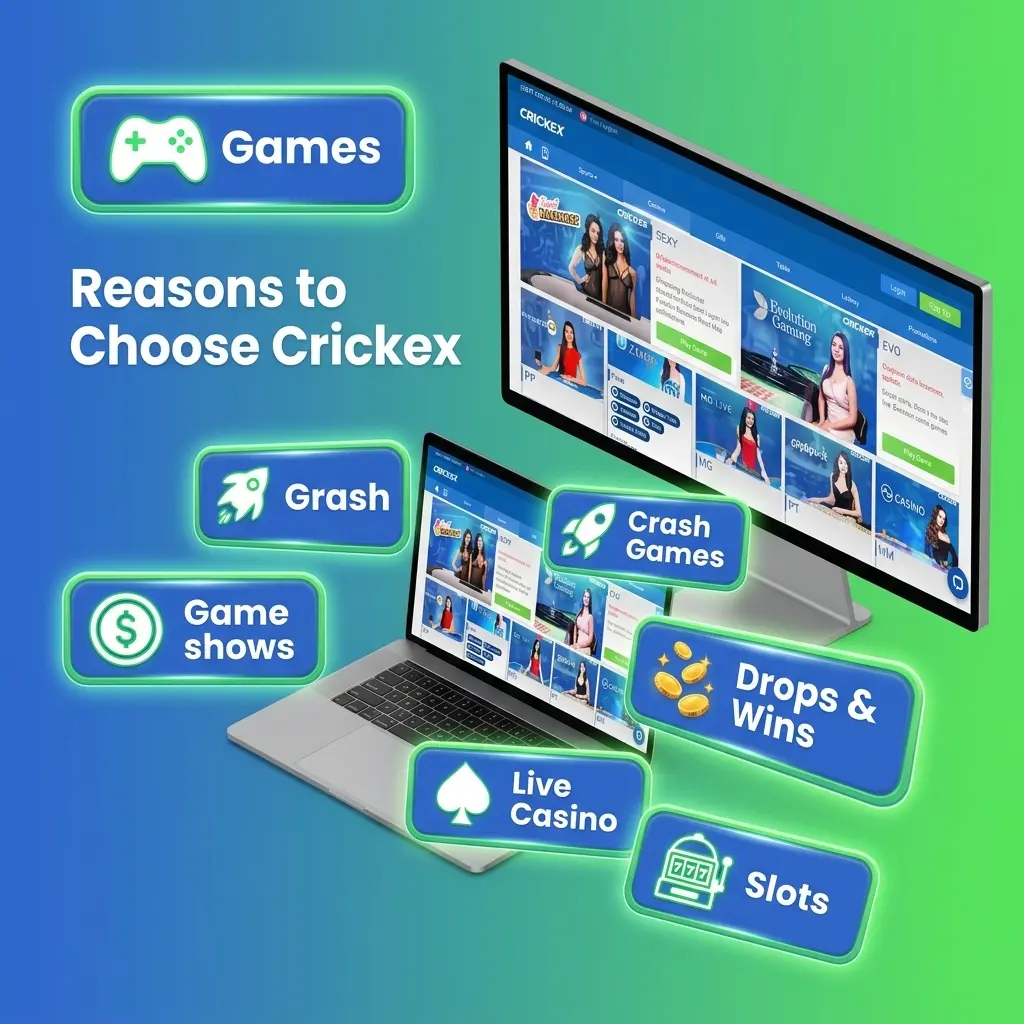 Crickex Bangladesh betting platform offering cricket sportsbook, casino, bKash payments, and 24/7 live support