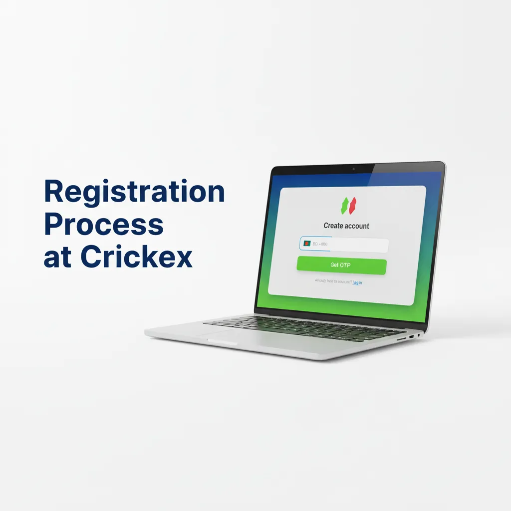 Registration Process at Crickex