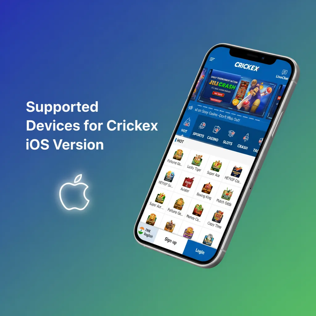 Supported Devices for Crickex iOS Version
