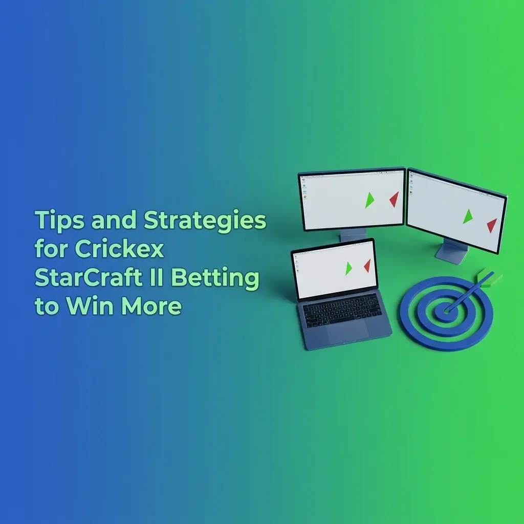 StarCraft II betting strategies on Crickex including bankroll management, map analysis, and live betting tips for better results