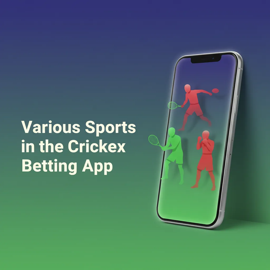 Crickex betting app with pre‑match and live markets for cricket, football, kabaddi, tennis, eSports, and more, plus stats.