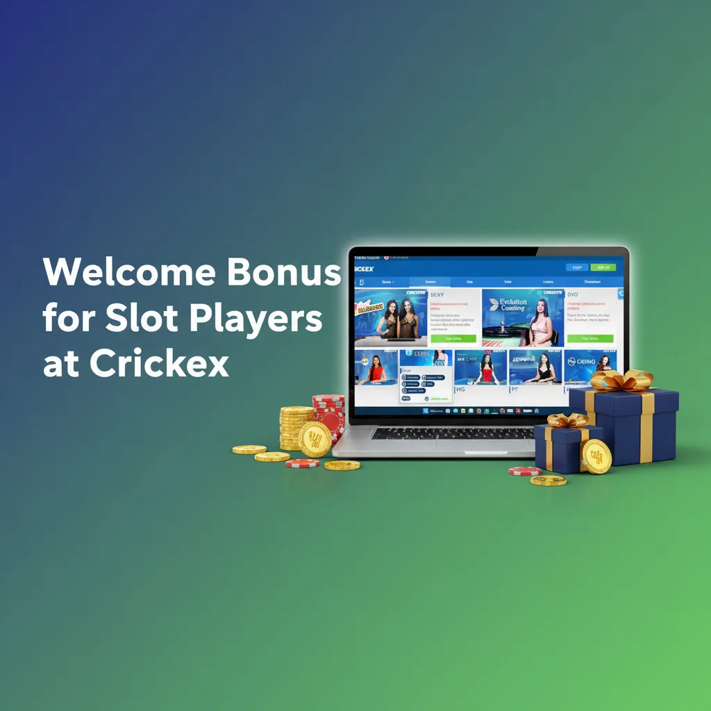Crickex slots promo: 100% welcome bonus up to ₹30,000 on first deposit, plus reloads, cashback, and loyalty perks.