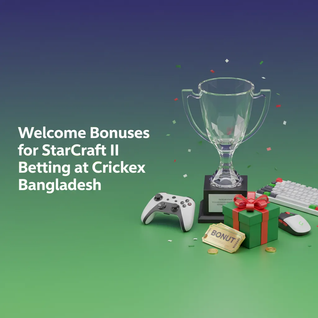 Welcome Bonuses for StarCraft II Betting at Crickex Bangladesh